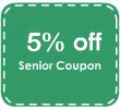 Seniors Discount 5% Off